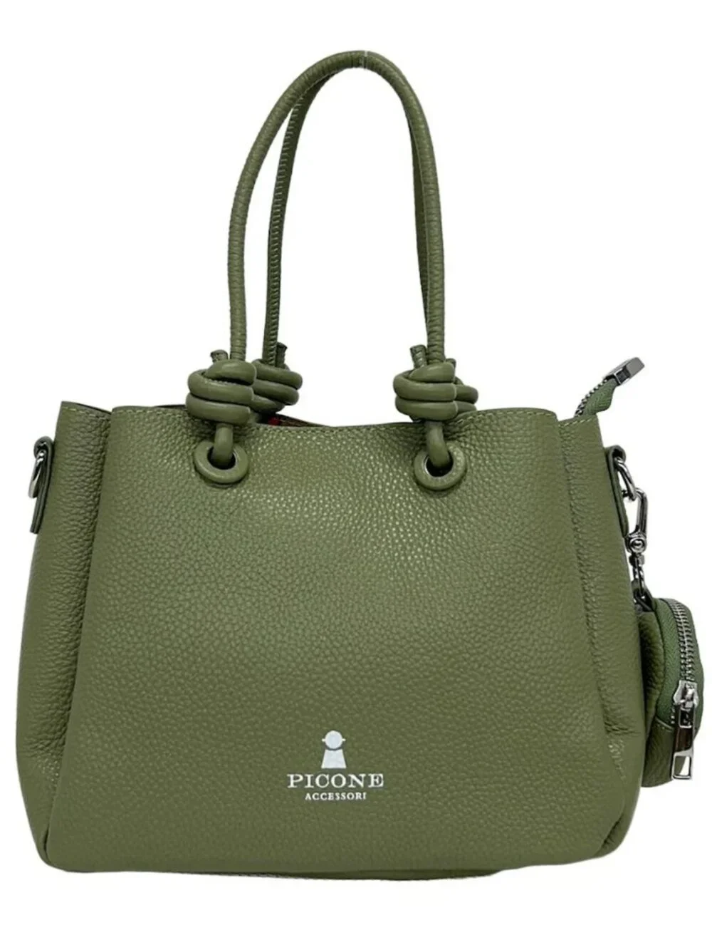PICONE Green Leather Handbag
